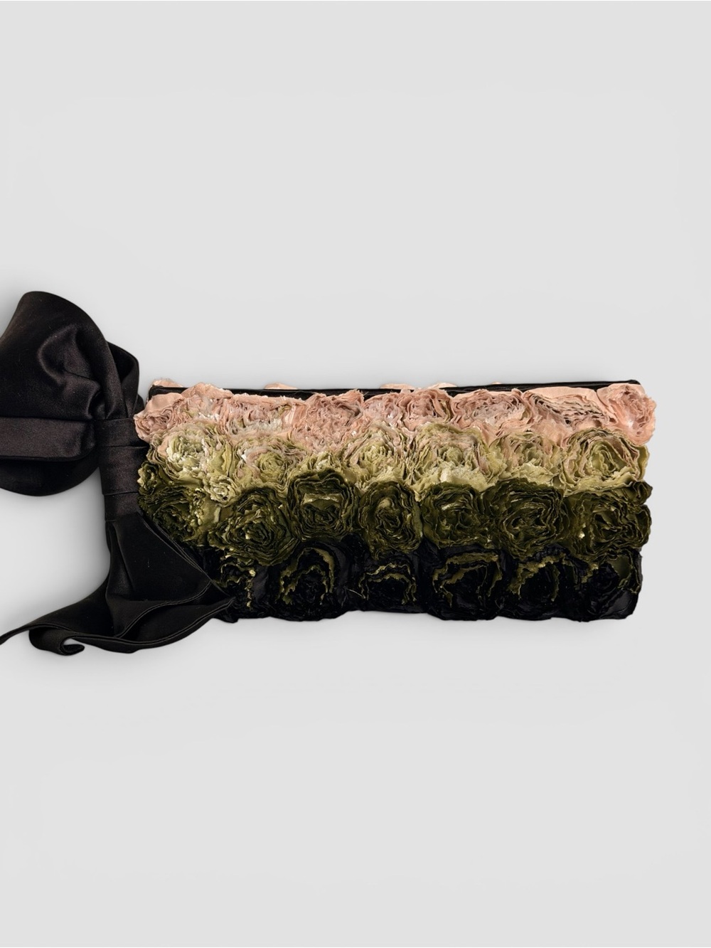 Valentino Garavani Gradient Rosier Bow Wristlet
